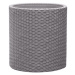 Keter Kvetináč Cylinder M Silver Grey