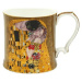 Home Elements Porcelánový hrnček 360 ml, Klimt, Bozk zlatý