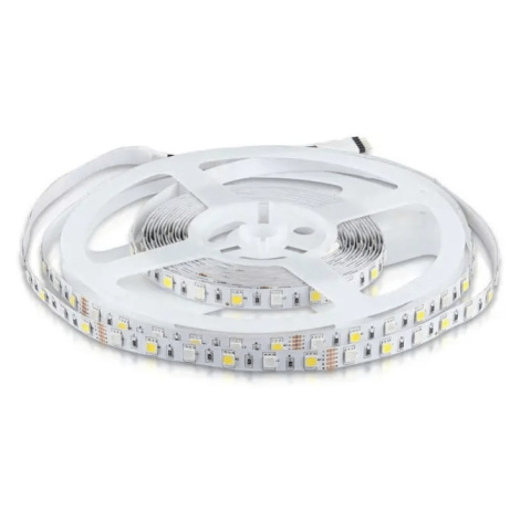 Pásik LED 12V 8W, RGB+4000K, 5m, 60 LED/m, VT-5050 (V-TAC)