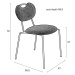 Svetlozelené jedálenské stoličky v súprave 2 ks Aspen - White Label