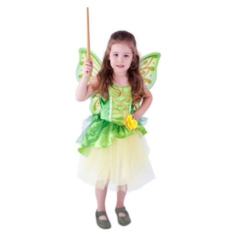 Detský kostým víla Zelenka s krídlami (M) e-obal