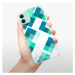 Odolné silikónové puzdro iSaprio - Abstract Squares 11 - iPhone 11