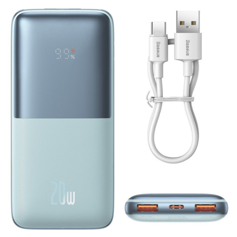 Externá batéria, 10000 mAh, 20 W, pre smartfóny a TabletPC, 2 x zásuvka USB, 1 x zásuvka USB Typ