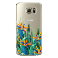 Plastové puzdro iSaprio - Exotic Flowers - Samsung Galaxy S6 Edge