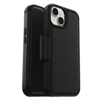 OtterBox puzdro Strada Leather Folio pre iPhone 14 - Shadow Black