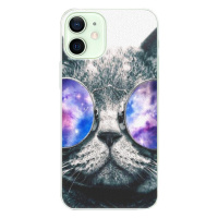 Plastové puzdro iSaprio - Galaxy Cat - iPhone 12 mini