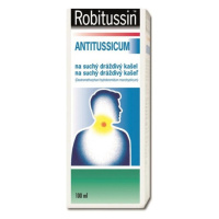 ROBITUSSIN Antitussicum sirup na suchý dráždivý kašeľ 100 ml