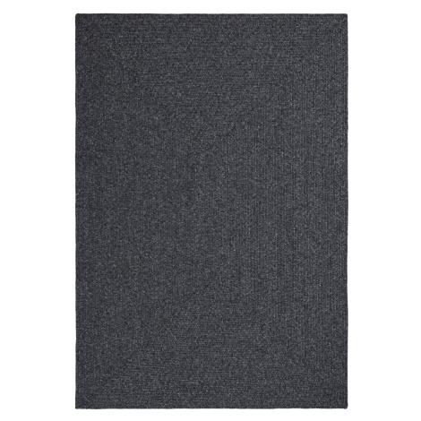 Kusový koberec Braided 105550 Dark Grey – na ven i na doma - 160x230 cm NORTHRUGS - Hanse Home k