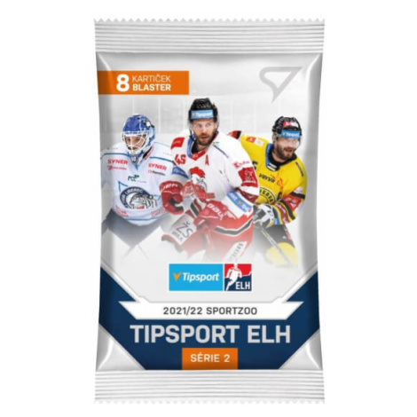 Sportzoo Hokejové karty Tipsport ELH 21/22 Blaster balíček 2. séria