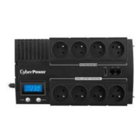 CyberPower BRICs LCD 1000, 1000VA/420W LCD, 8x FR zásuvka, RJ11/RJ45, USB