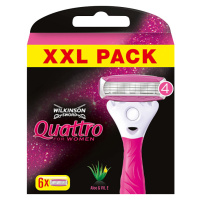 WILKINSON SWORD Quattro náhradné hlavice pre ženy 6 ks