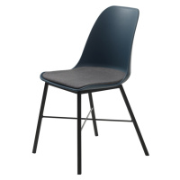 Furniria 24063 Dizajnová stolička Jeffery tmavomodrá
