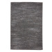 Tmavosivý umývateľný koberec z recyklovaných vlákien 120x170 cm Flores – Think Rugs