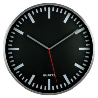 Nástenné hodiny MPM, 2483.7090 - strieborná/čierna, 30cm