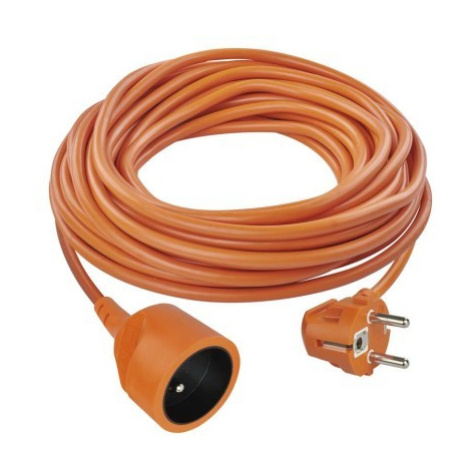 Prodlužovací kabel s 1 zásuvkou FUNSA 25 m oranžový EMOS