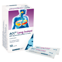 ACC Long Instant 600 mg prášok vo vrecku 10 ks