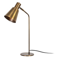 Stolová lampa v bronzovej farbe s kovovým tienidlom (výška  50 cm) Sivani – Opviq lights