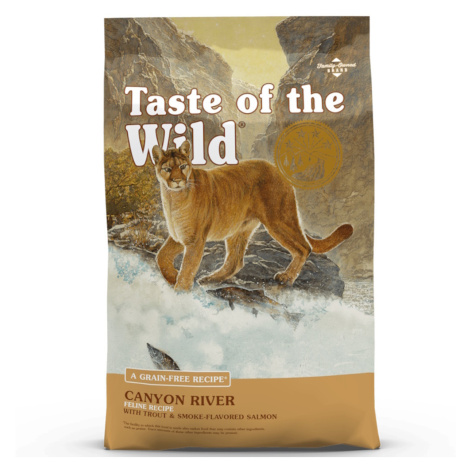 TASTE OF THE WILD Canyon River granule pre mačky 1 ks, Hmotnosť balenia (g): 2 kg