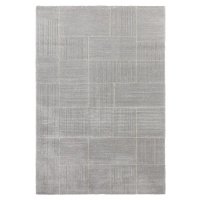 AKCE: 80x150 cm Kusový koberec Glow 103654 Light grey/Cream z kolekce Elle - 80x150 cm ELLE Deco