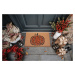 Rohožka Halloween - oranžová tykev 105706 - 45x70 cm Hanse Home Collection koberce