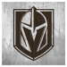 Drevené logo na stenu - Vegas Golden Knights