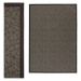 Tmavosivý koberec z PVC 140x200 cm Geo Gold – Casa Selección