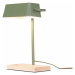 Stolová lampa s kovovým tienidlom v zeleno-prírodnej farbe (výška 40 cm) Cambridge – it&#39;s ab
