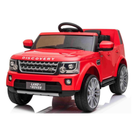 mamido Elektrické autíčko Land Rover Discovery červené