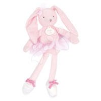 Plyšová bábika zajačik Bunny My Doudou Ballerine Doudou et Compagnie ružová 30 cm v darčekovom b