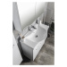 AQUALINE - ZARA 80 keramické umývadlo nábytkové 79,5x46cm, biela 10080