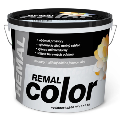REMAL Color Tónovaný maliarsky náter s jemnou vôňou, 140 Popoluška, 5 + 1 kg