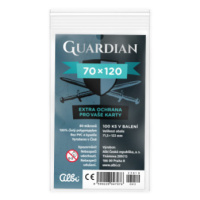 Obaly na karty Guardian pre karty 70 × 120 mm - 100 ks ALBI