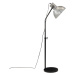 vidaXL Podlahová lampa 25 W starožitná strieborná 30x30x90-150 cm E27