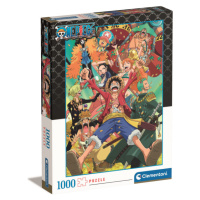 Clementoni - Puzzle 1000 Attack on Titans One Piece