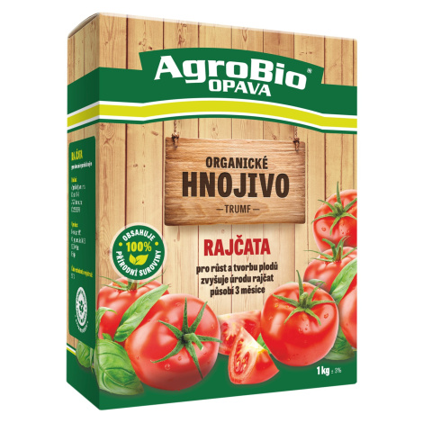 AgroBio Prírodné hnojivo, granulované hnojivo, hnojivo pre paradajky