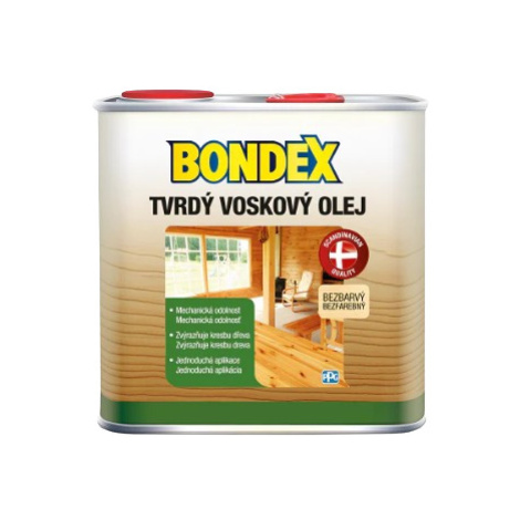 BONDEX - Tvrdý voskový olej bezfarebný 0,75 L