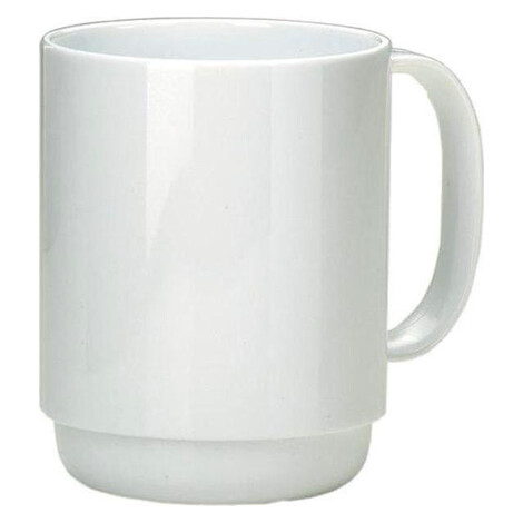 Ornamin Hrnček plastový 350 ml, biely