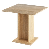 Jedálenský stôl, dub sonoma, 79x79 cm, EUGO