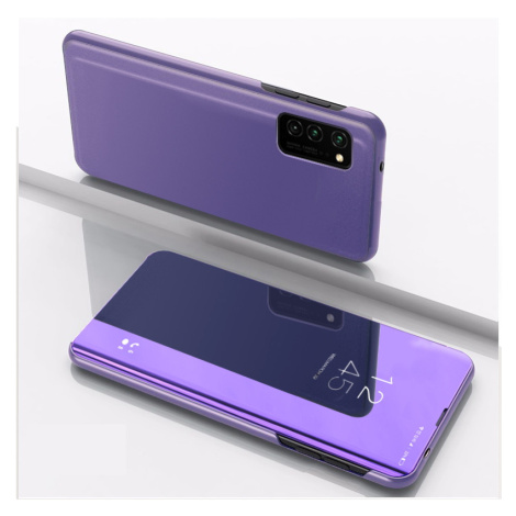 Diárové puzdro Clear View pre Samsung Galaxy S20 FE G780 fialové