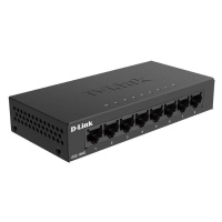 D-Link DGS-108GL 8-portový gigabitový stolný prepínač s kovovým puzdrom