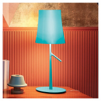 Foscarini Birdie LED grande stolová, akvamarín