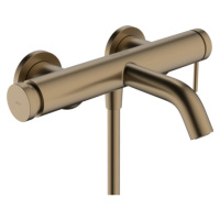 Vaňová batéria Hansgrohe Tecturis S bez sprchového setu 150 mm kartáčovaný bronz 73422140