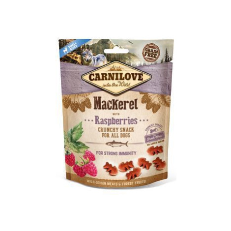 Carnilove Dog Crunchy Snack Mackerel&Raspberries 200g + Množstevná zľava