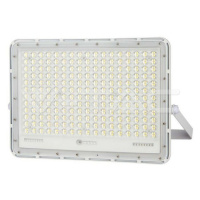 30W LED solárny reflektor 4000K vymeniteľná batéria 3m drôt biely 2400lm VT-240W (V-TAC)