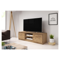 Expedo TV stolík BASTE, 120x35,5x38, gaštan