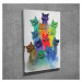 Obraz HAPPY CATS 30x40 cm viacfarebný