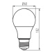 IQ-LED A60 7,2W-WW   Svetelný zdroj LED (starý kód 27273)