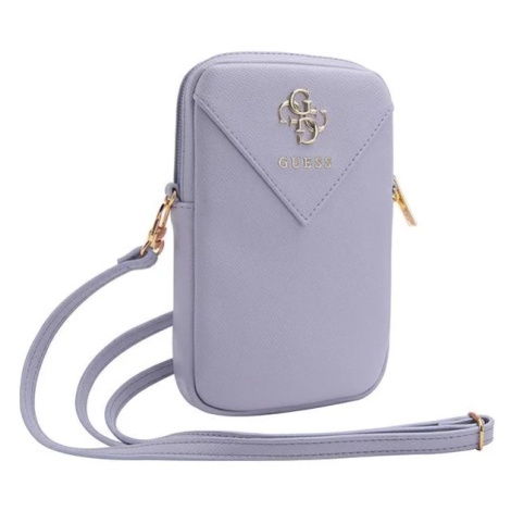 Taška Guess Handbag GUWBZPGSTEGU purple Zip Triangle 4G (GUWBZPGSTEGU)