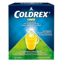 COLDREX Horúci nápoj citrón 10 vrecúšok