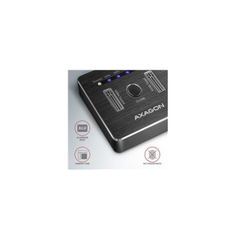 AXAGON Dokovacia stanica pre 2x M.2 SATA - USB-C 3.2 Gen 2